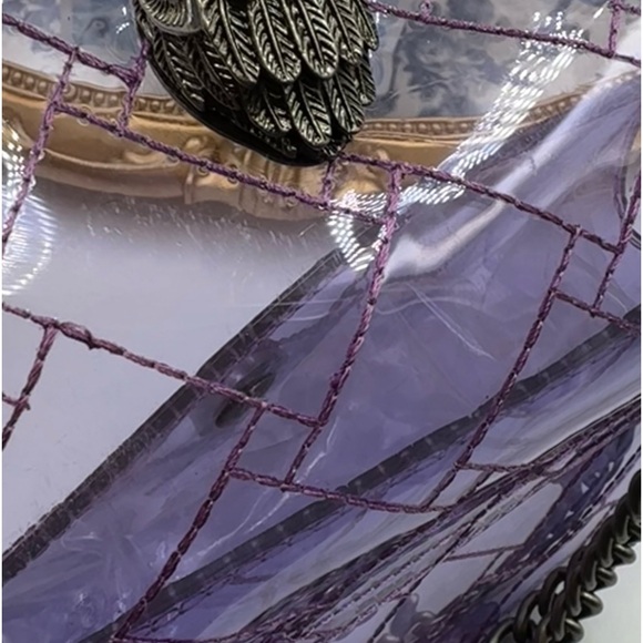 🆕 KURT GEIGER LONDON 🧿 NWOT Mini Kensington Crossbody Bag, Light Purple - Picture 16 of 16